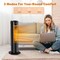 1500W Ceramic Heater Portable Electric Space Heater w/Adjustable Thermos.